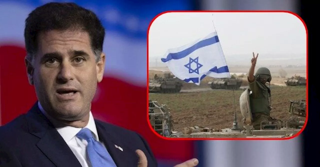 Israeli Minister Ron Dermer: Land Operation Is Accelerating Possibility of Hostage Deal