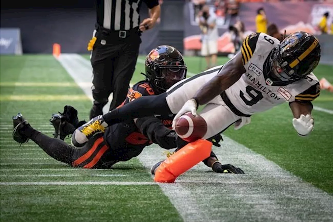 Hamilton Tiger-Cats Running Back John Butler Finishes Third in Rushing