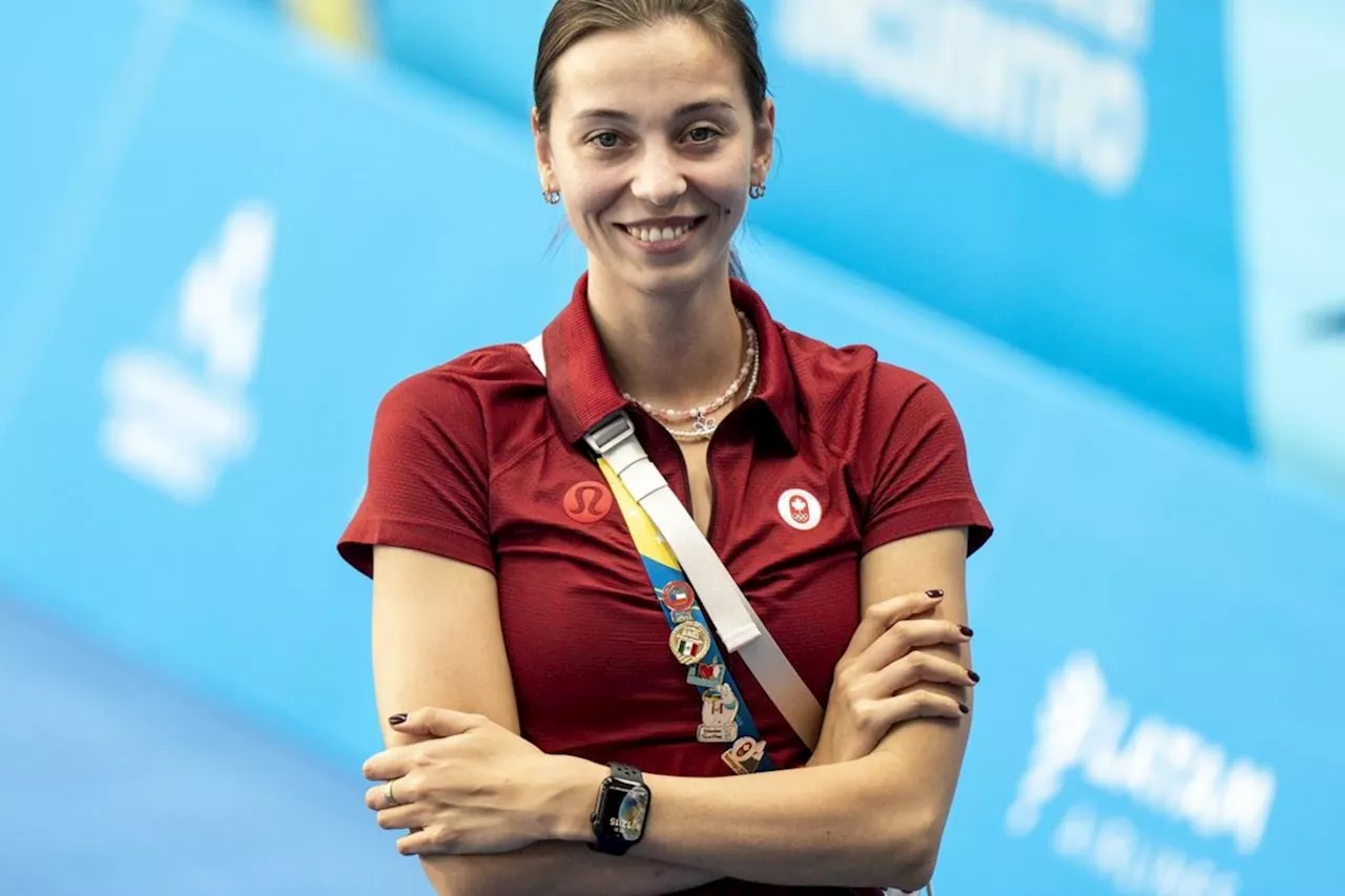 Ukraine's Yakhno bonds with Canada's artistic swim team after invasion of her country