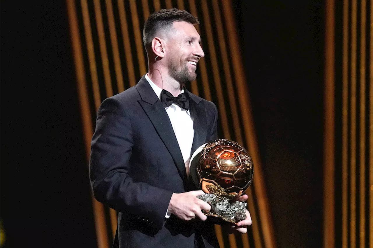 Messi wins record-extending 8th Ballon d’Or, Bonmati takes women’s award