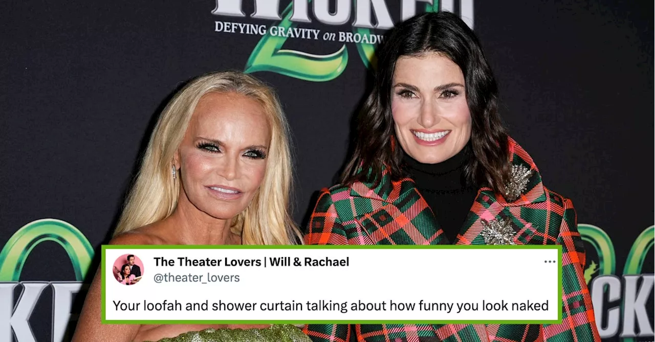 Idina Menzel, Kristen Chenoweth's Wicked Anniversary Outfits