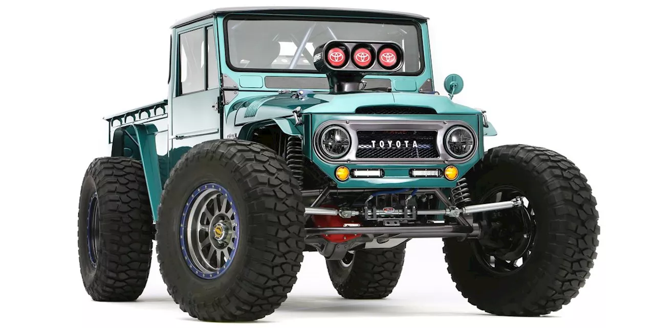 Toyota's FJ Bruiser Concept Is a Badass Land Cruiser Truck