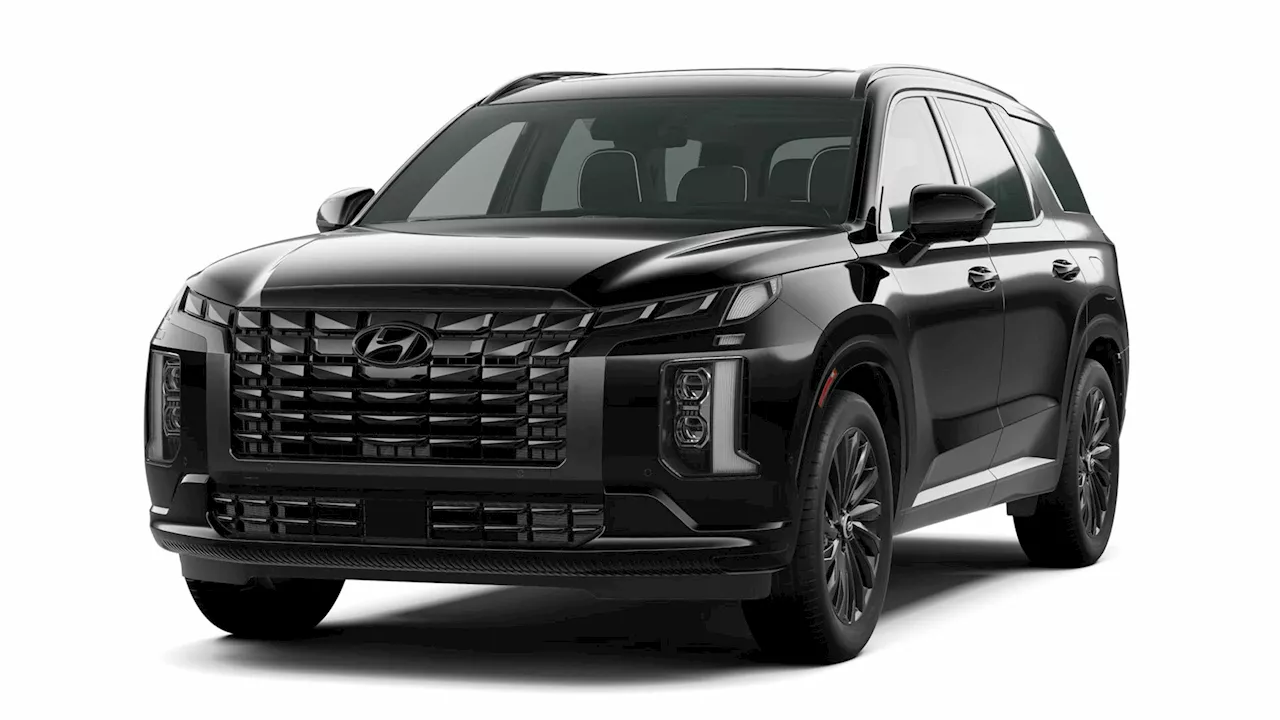 Hyundai Says Boo With New Palisade Calligraphy Night Edition