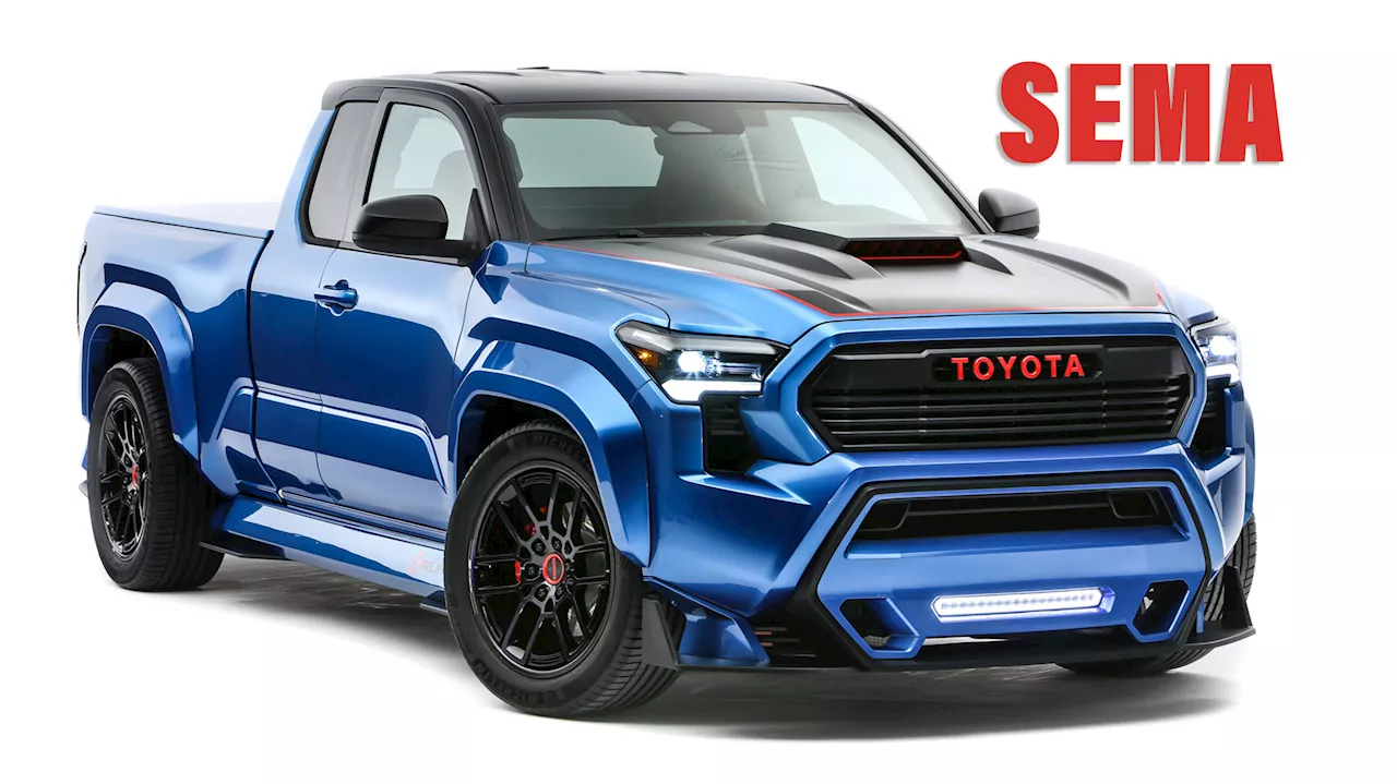 Toyota’s 421 HP Tacoma X-Runner Concept Is Putting Sports Trucks Back On The Agenda