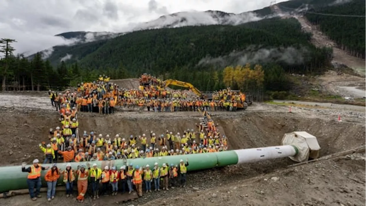 Despite opposition and environmental violations, major B.C. pipeline project nearly complete