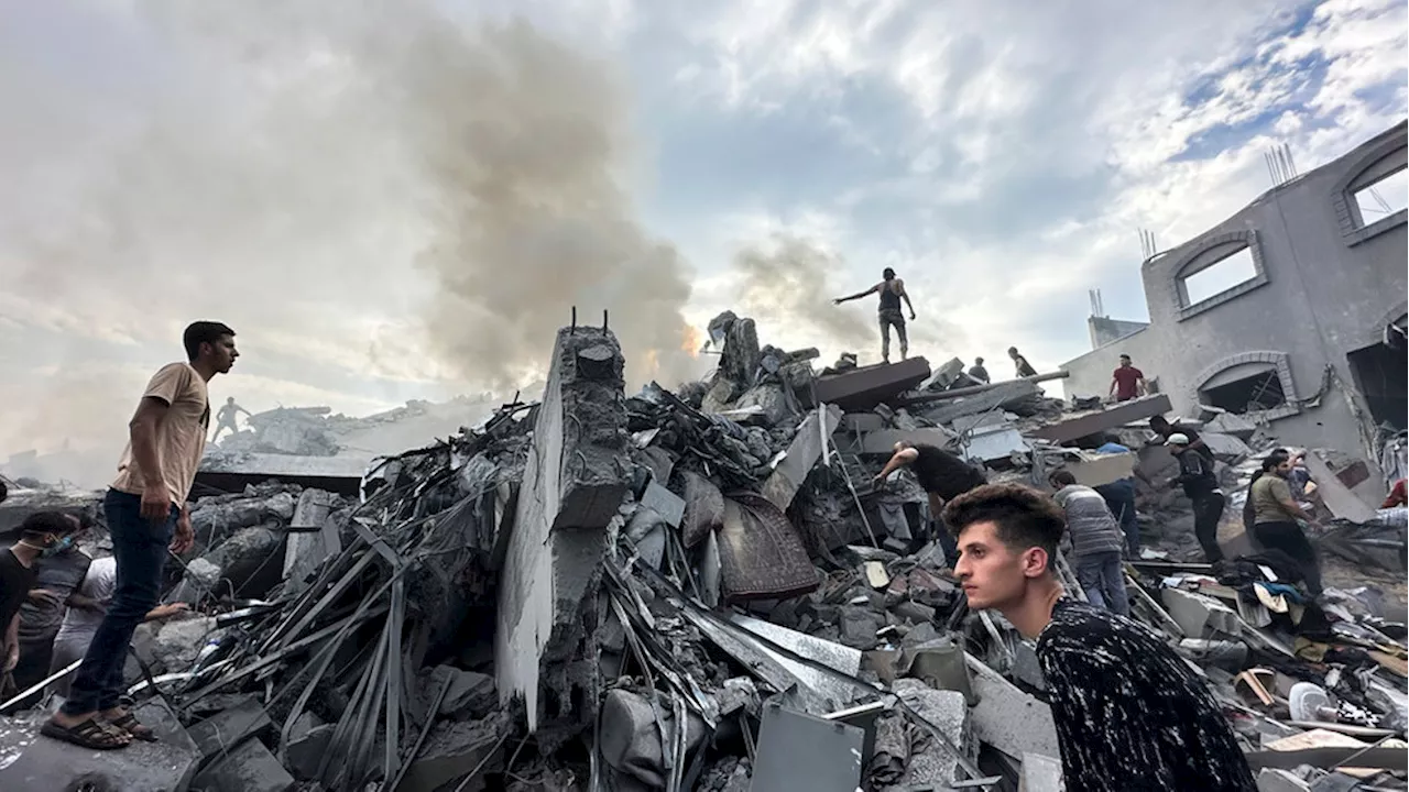 Gaza refugee camp devastated in IDF strike aimed at Hamas commander