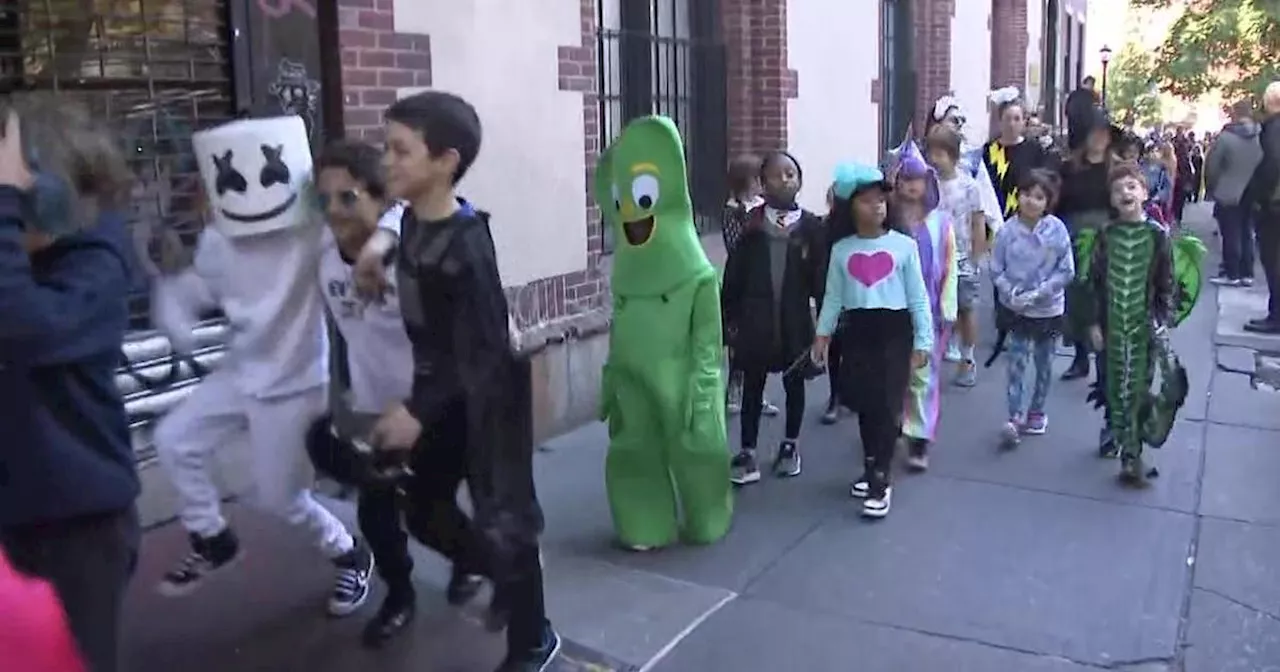 Kids excited ahead of 50th annual Village Halloween Parade