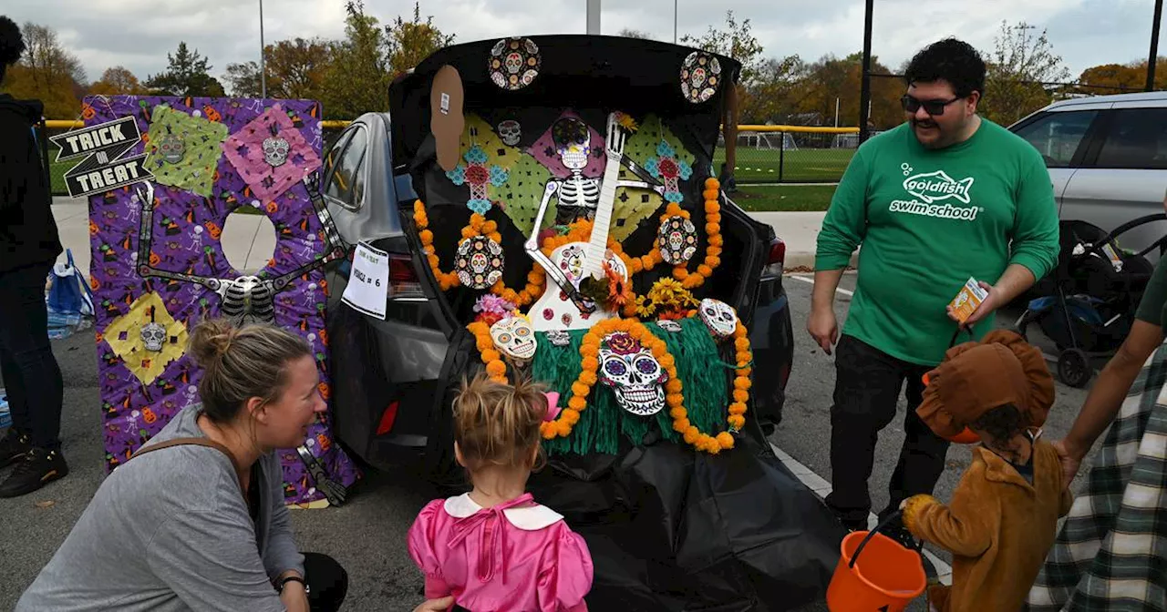 Sweet treats and fun at the Evanston Robert Crown Community Center Trunk or Treat