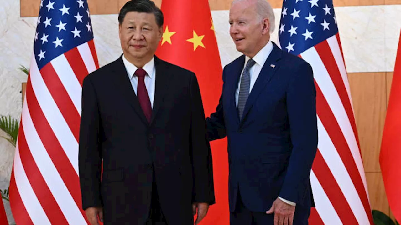 Biden will meet with China's Xi Jinping next month, White House says