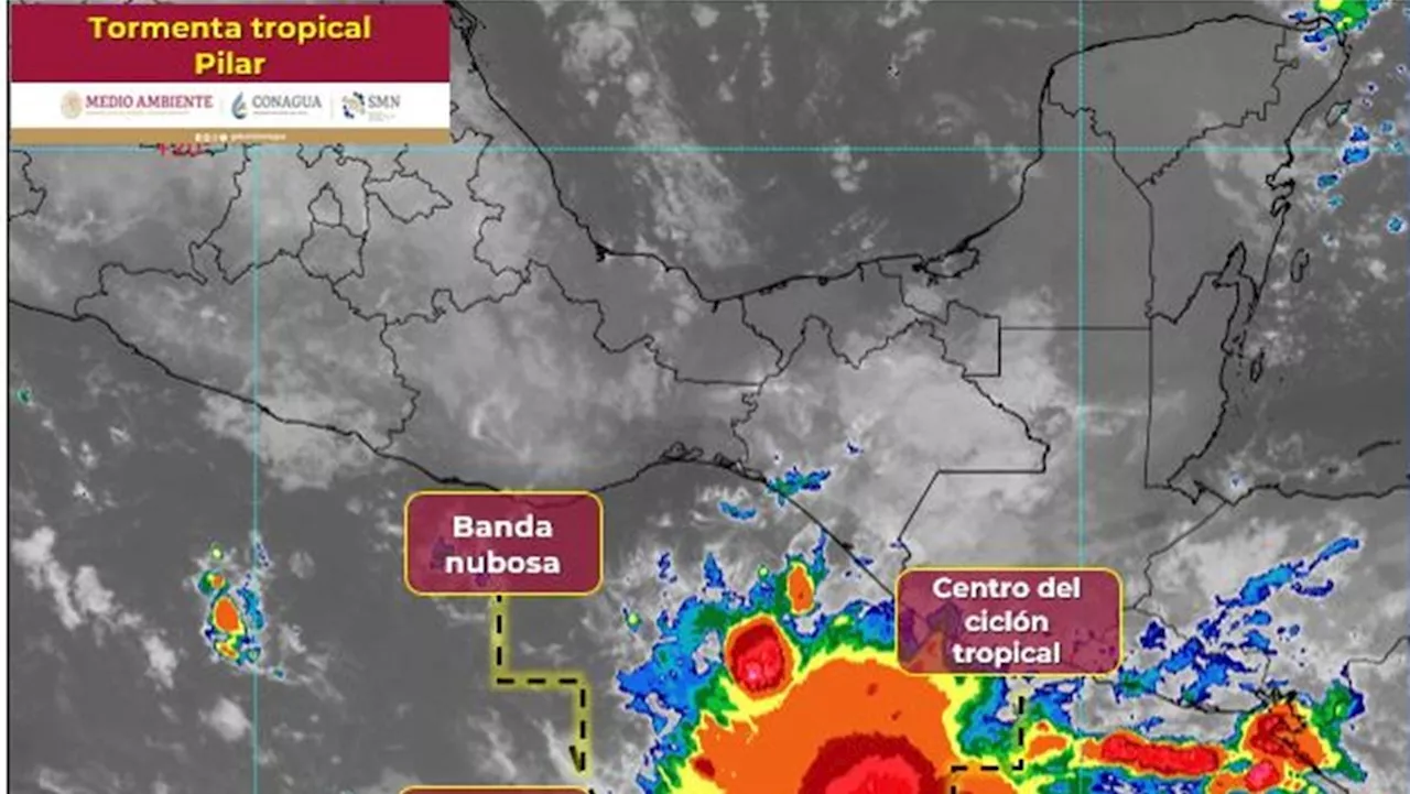 Trayectoria de la tormenta tropical Pilar: a dónde se dirige y qué países y estados amenaza