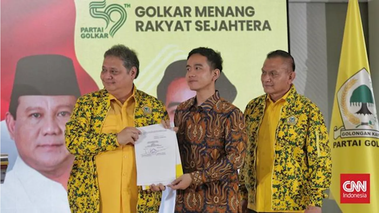 PDIP Sentil Tekanan Penguasa di Balik Gibran, Golkar Buka Suara