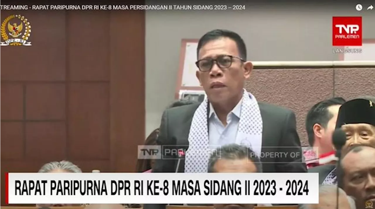 VIDEO: Kala Masinton Interupsi Paripurna DPR dan Usulkan Hak Angket MK