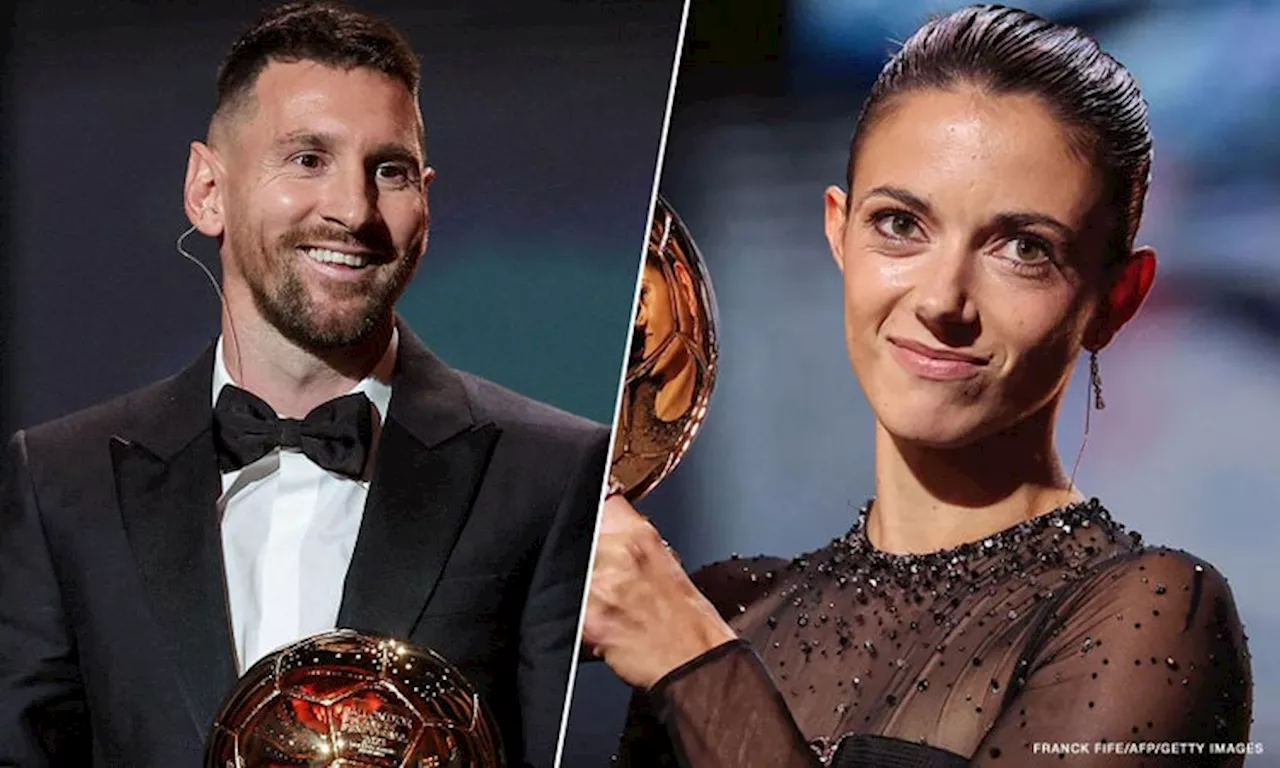 Lionel Messi and Aitana Bonmatí win men’s and women’s Ballon d’Or awards