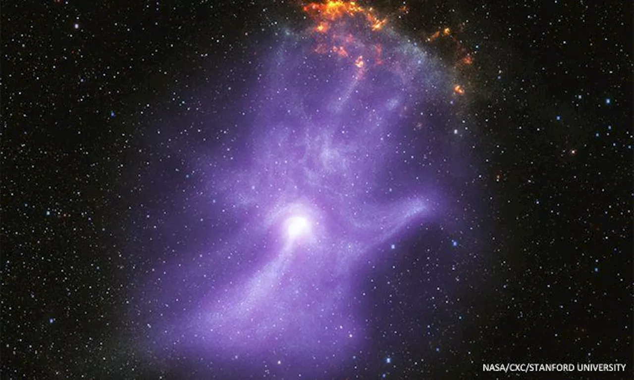 NASA missions spy a ghostly hand and creepy face in the cosmos