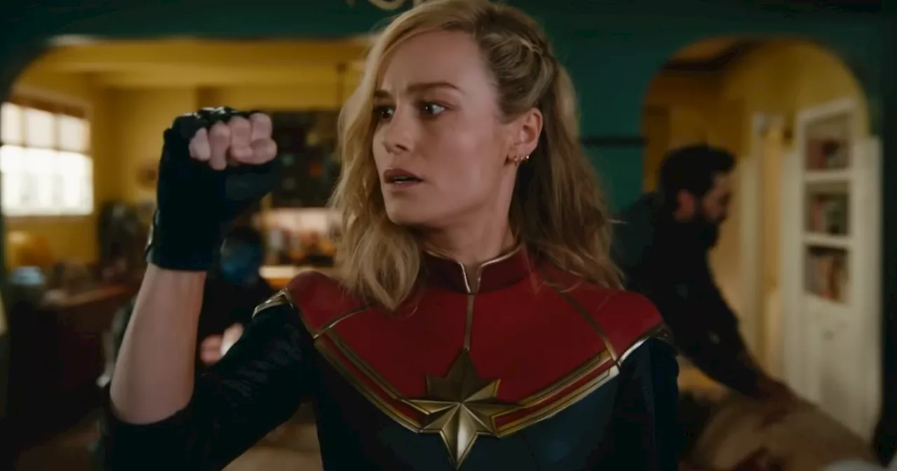 The Marvels New Clip Highlights Captain Marvel and Ms. Marvel’s Body-Swapping Fights