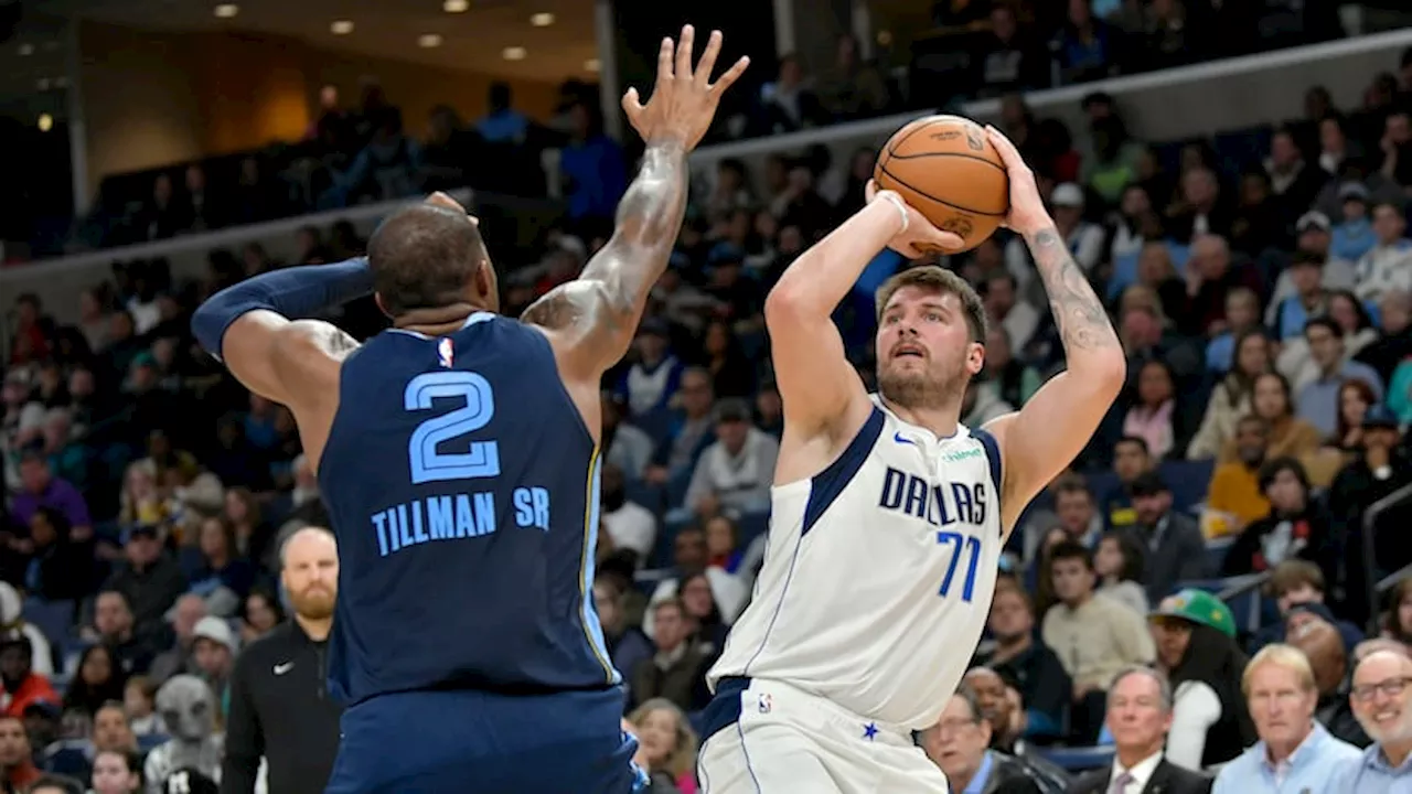 Luka Doncic's torrid start drives undefeated Mavs past Grizzlies