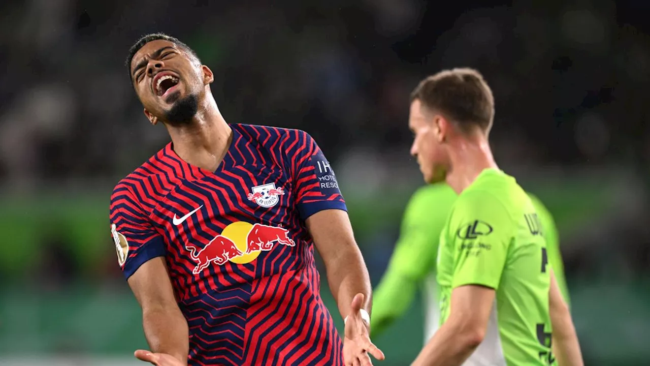 RB Leipzig unterliegt dem VfL Wolfsburg im DFB-Pokal