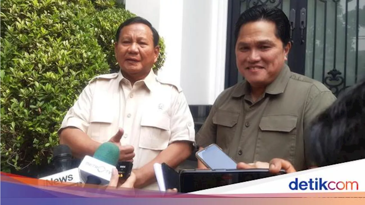 Anak-anak Erick Thohir Titip Pesan ke Prabowo: Jaga Ekonomi-Indonesia Hijau