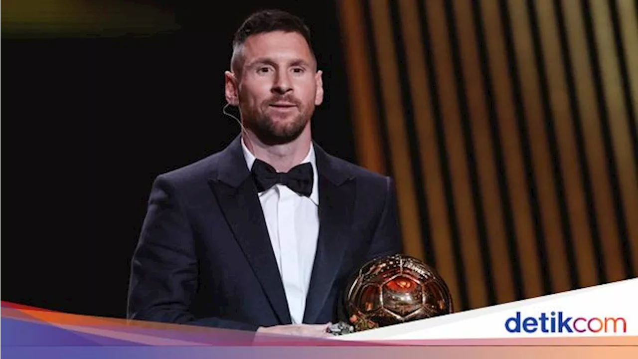 Ballon d'Or Terbanyak: Messi Makin Jauh Ungguli Cristiano Ronaldo