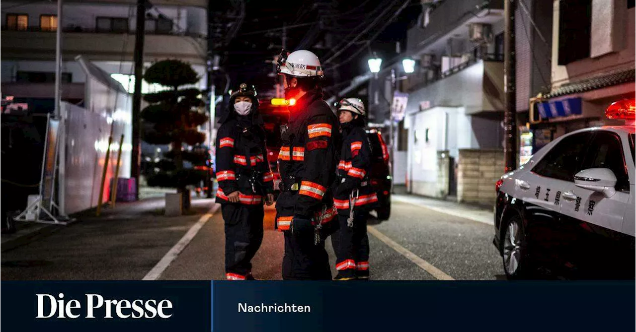 Geiselnahme in Japan: Nervenkrieg mit Polizei geht glimpflich zu Ende