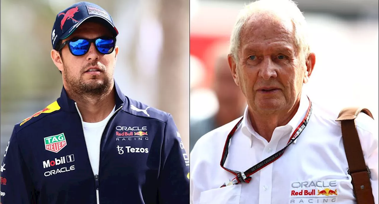 Helmut Marko explota ante los cuestionamientos sobre el futuro de Checo Pérez