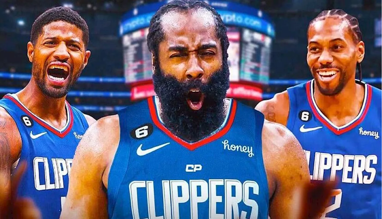 James Harden se une a Kawhi Leonard, Paul George y Westbrook en los Clippers