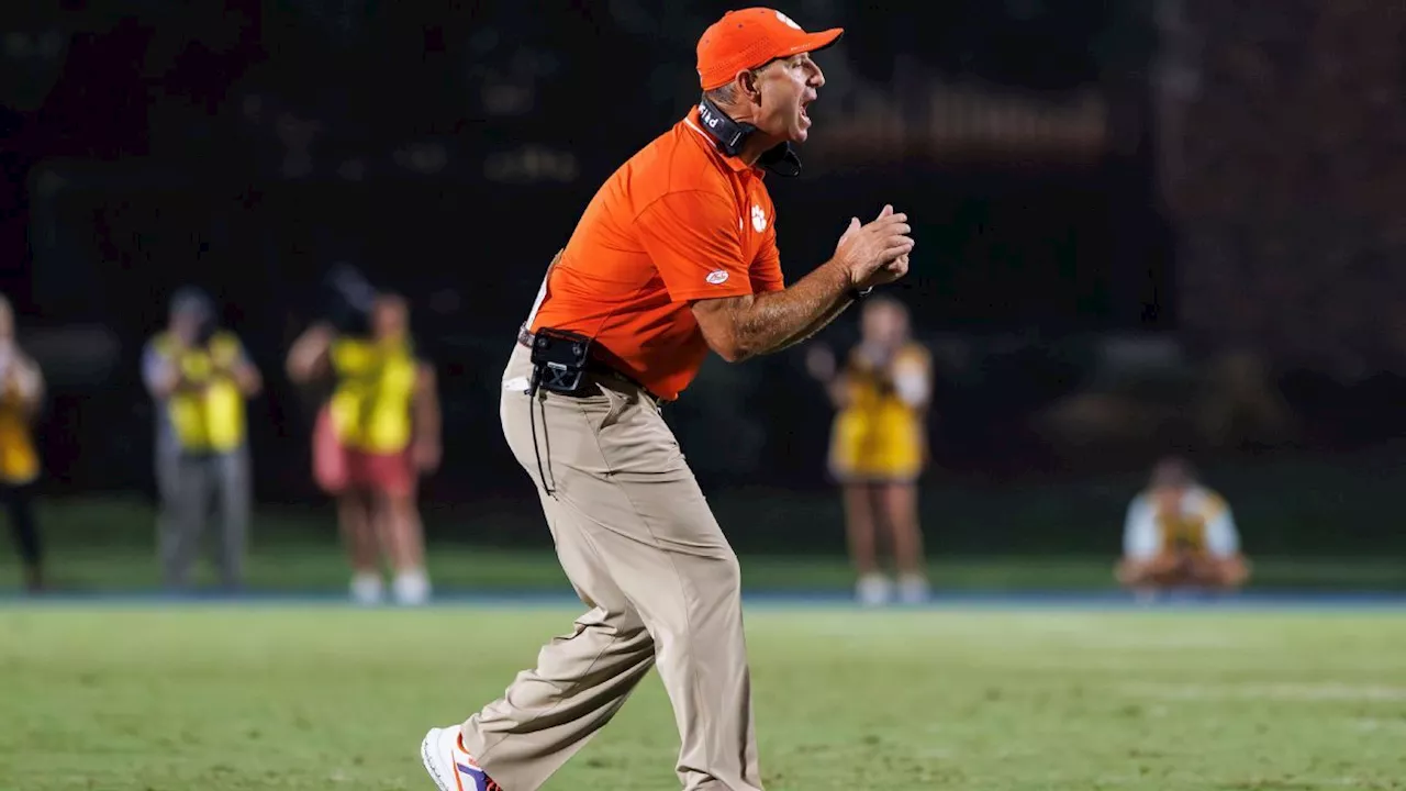 Clemson's Dabo Swinney rips into caller over 'appreciation'