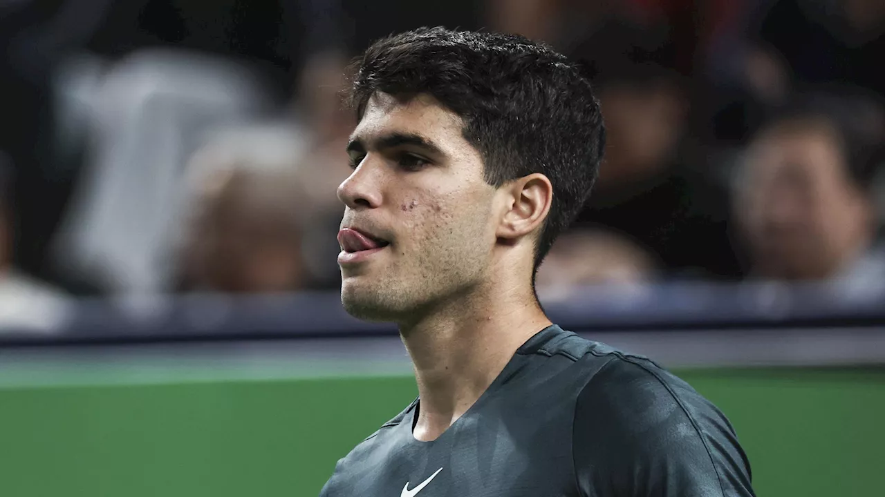 Carlos Alcaraz Mises à jour en direct: ATP Paris Tennis