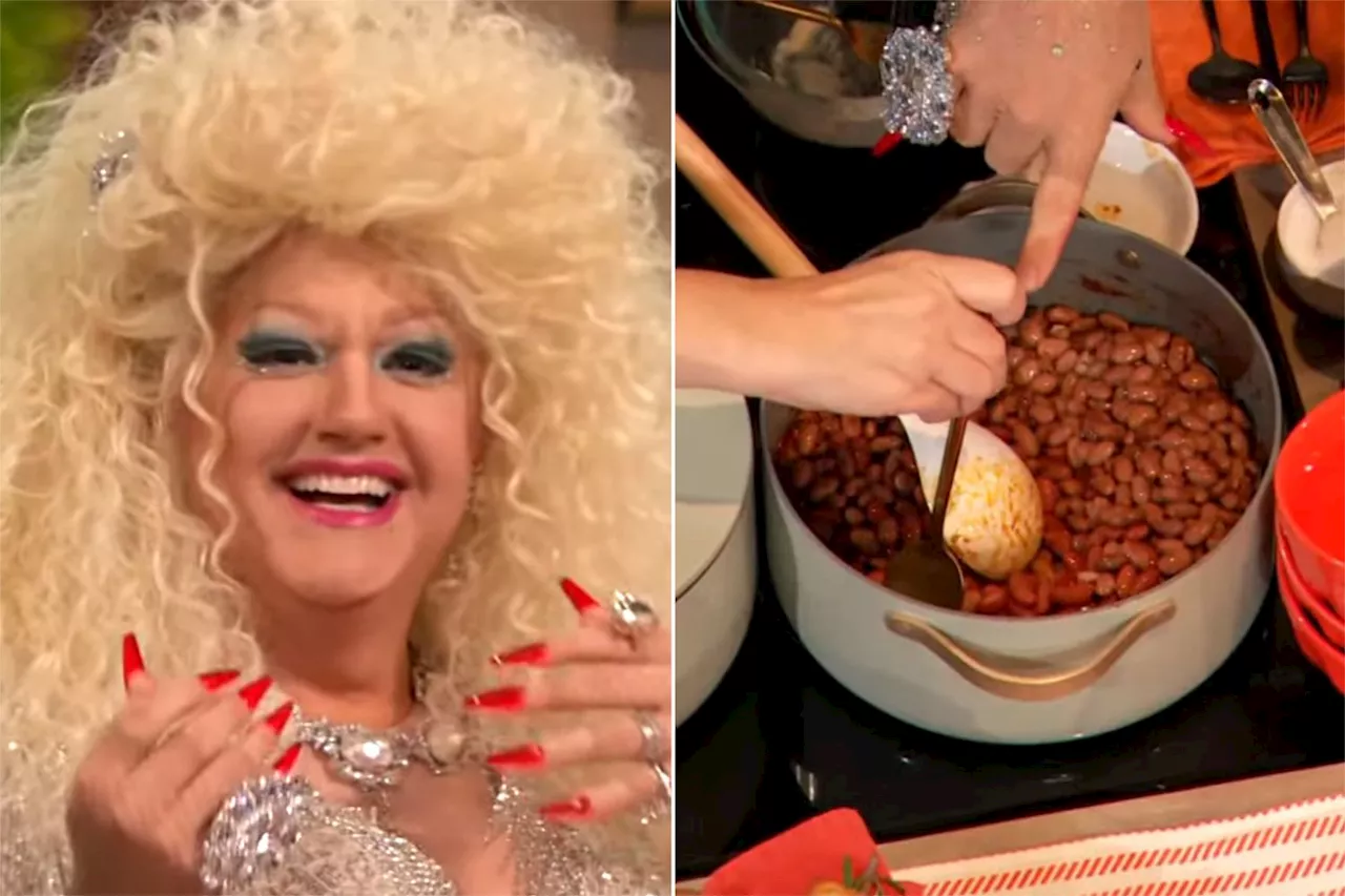 Ross Mathews dresses as Dolly Parton for Halloween, terrorizes Drew Barrymore Show cooking segment