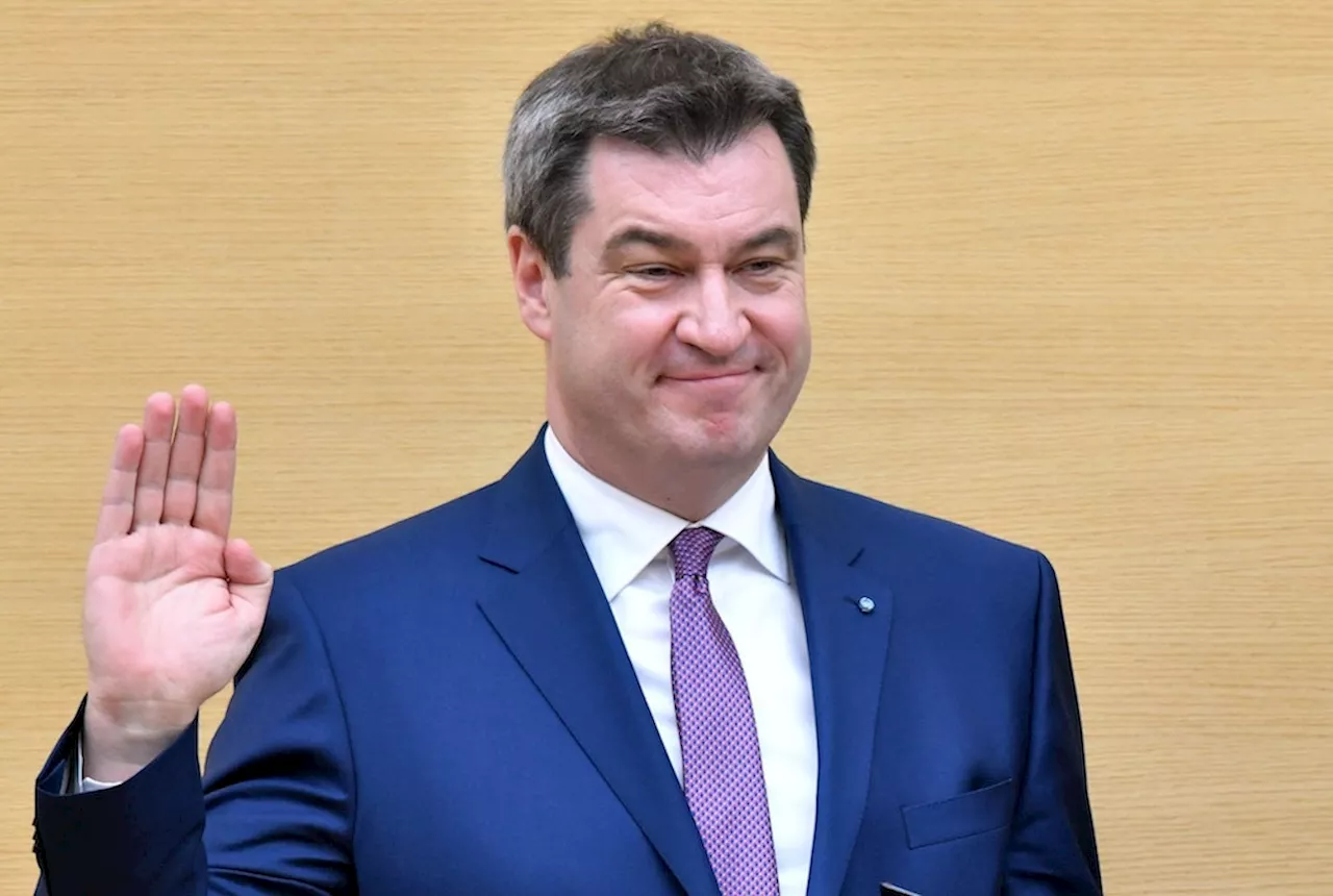 Landtag wählt Söder erneut zum Ministerpräsidenten