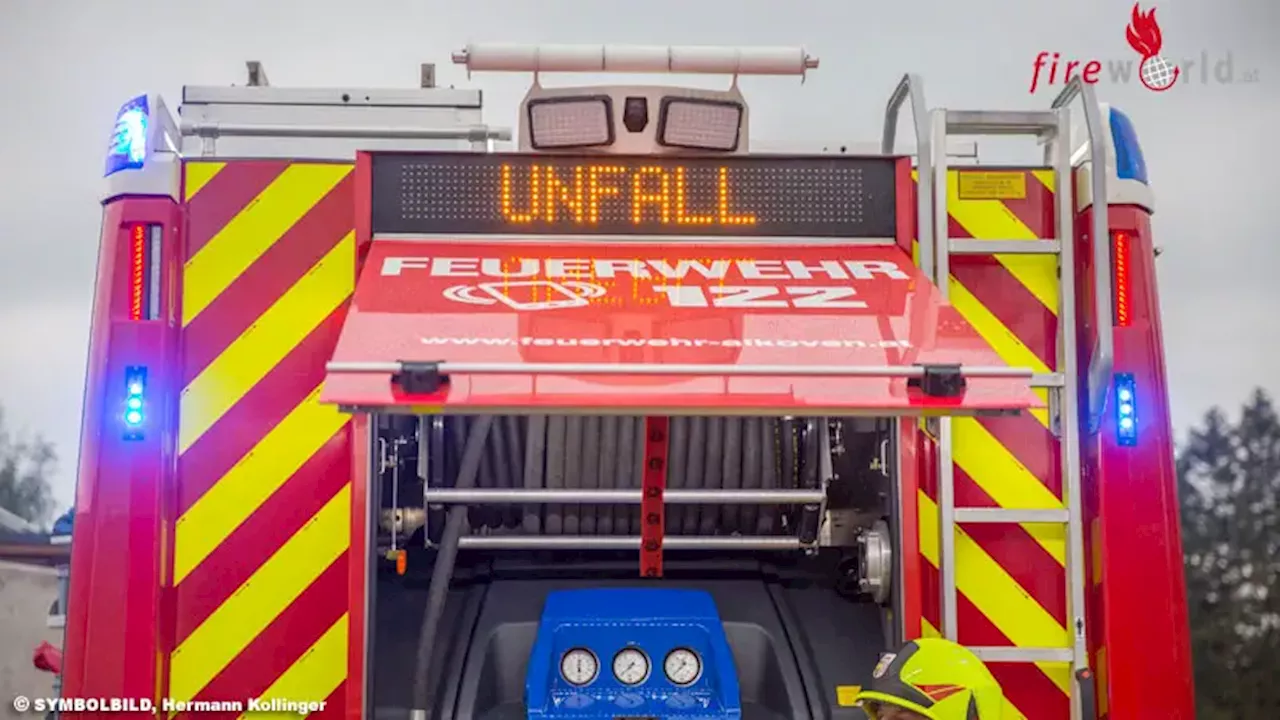 Schwerer Verkehrsunfall auf der B8