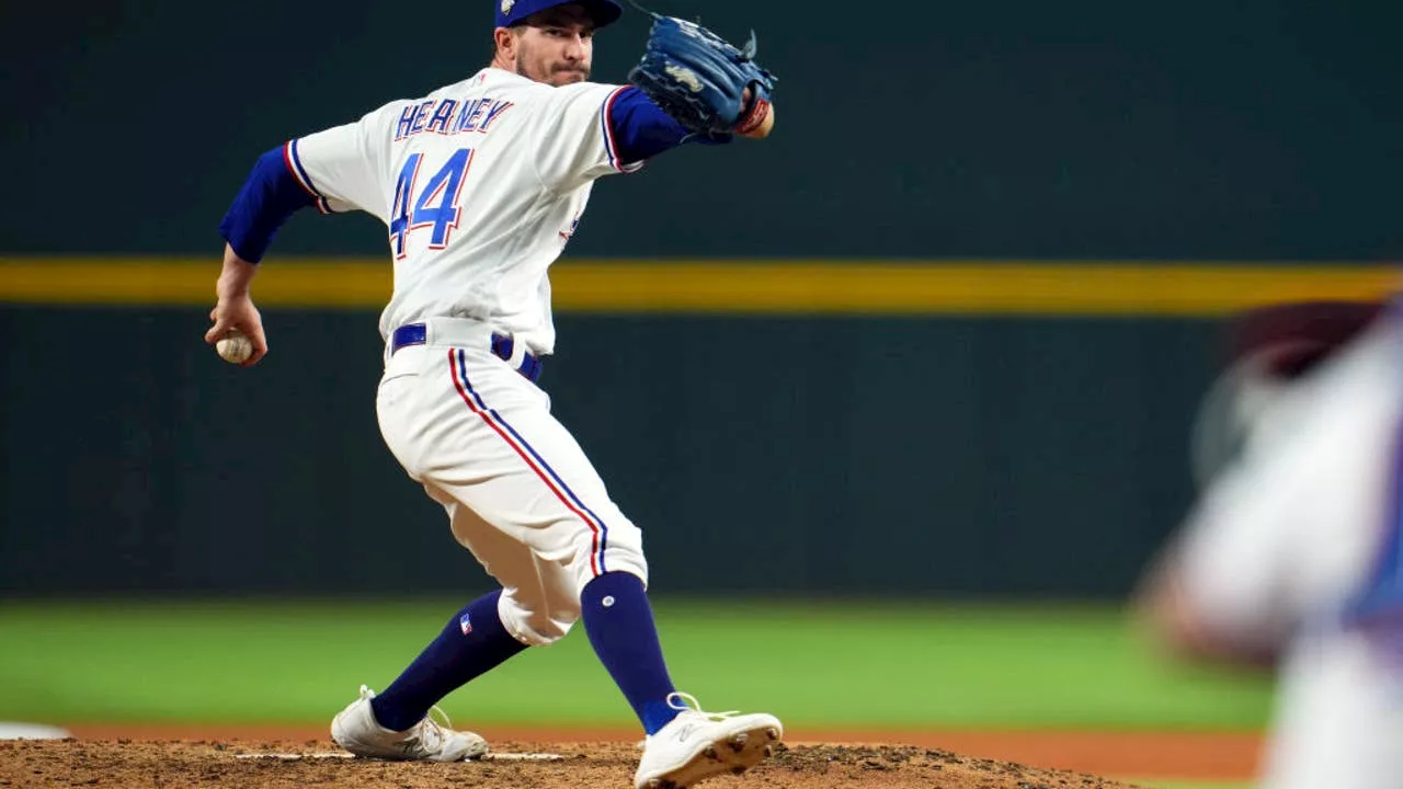 Rangers announce LHP Andrew Heaney to start Game 4 of World Series