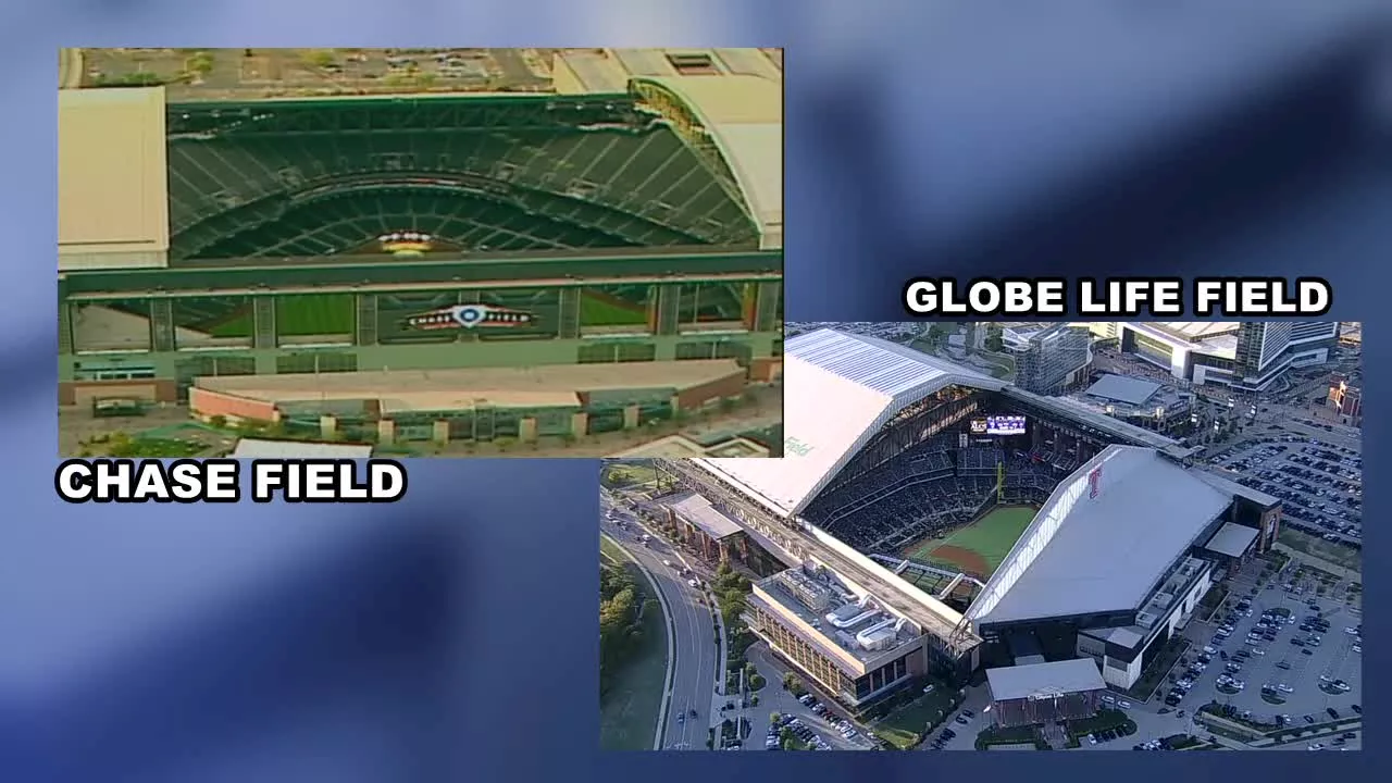 World Series: A look at how Chase Field compares to Globe Life Field