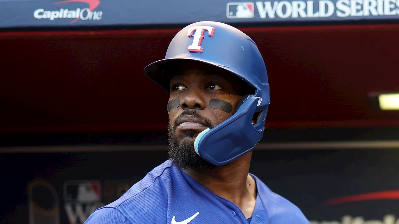 Rangers hero Adolis García out of World Series Game 4 lineup due to injury