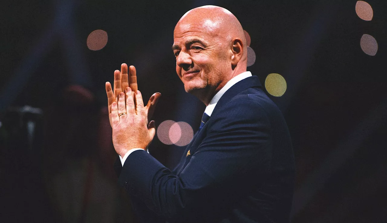 FIFA president Gianni Infantino confirms Saudi Arabia as 2034 World Cup host