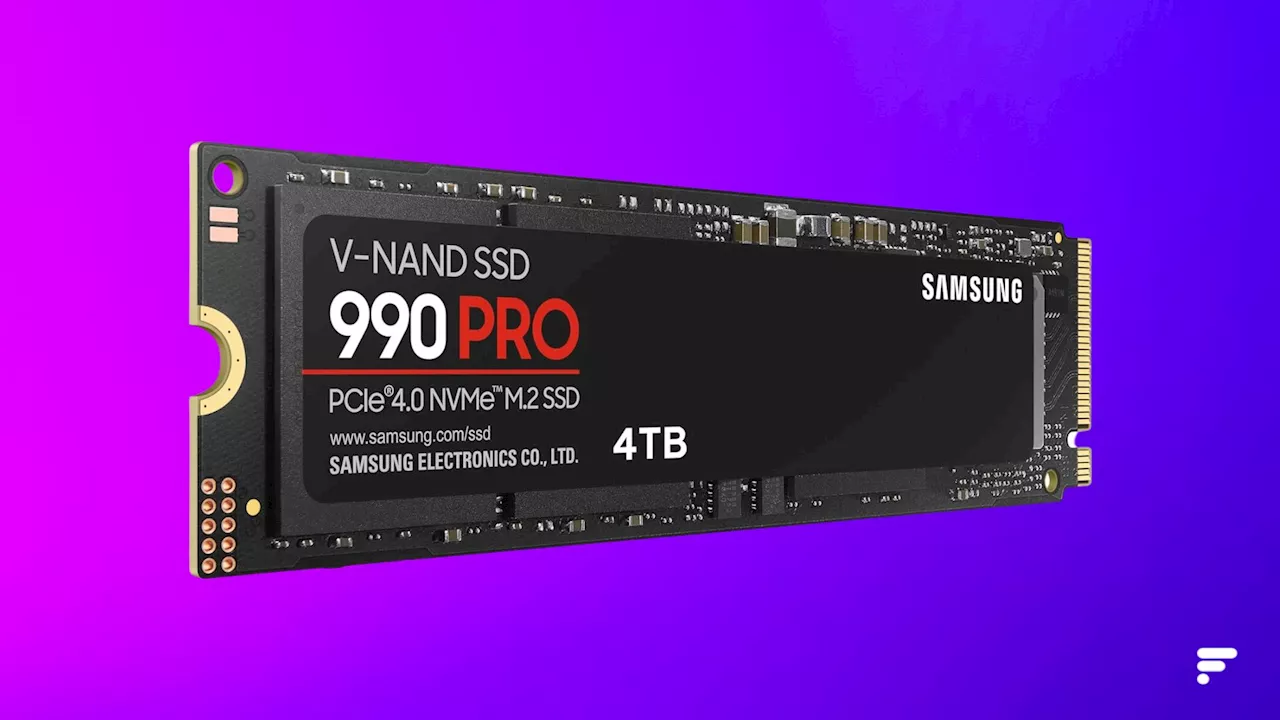 Samsung dévoile une version 4 To de son SSD PCIe 4.0