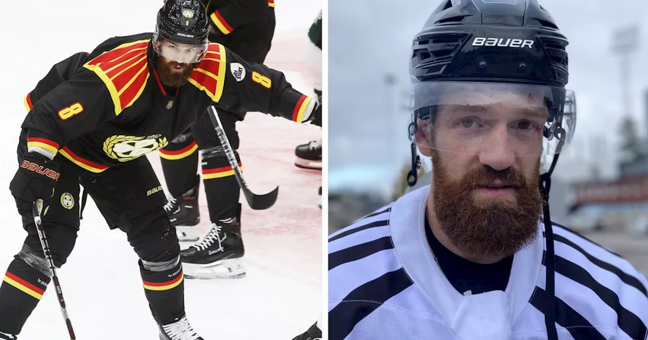 Efter debuten i Brynäs: ”Jag ska sluta med den typen”