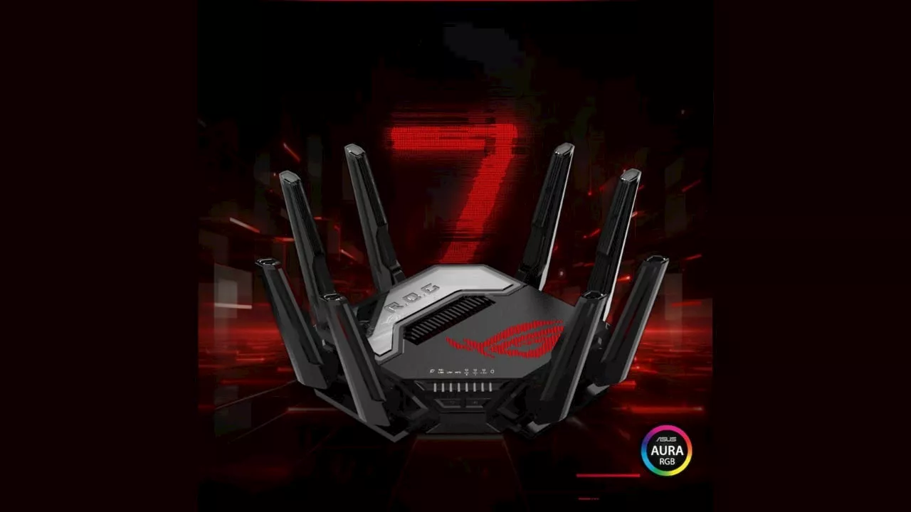 ASUS ROG Octopus 7 gaming router launched in China for 4,999 Yuan ($683)