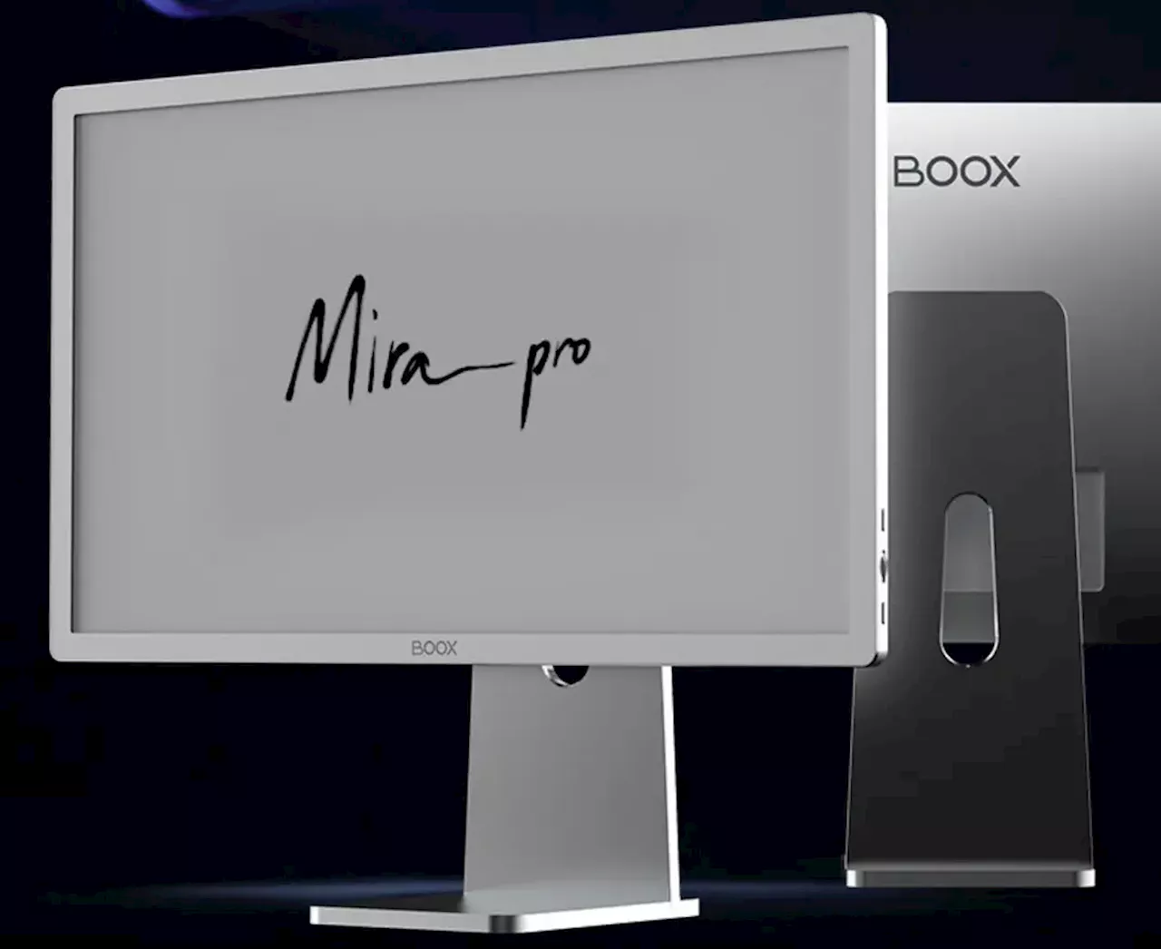 Onyx Boox unveils new Mira Pro 25.3-inch E-Ink monitor with built-in front light