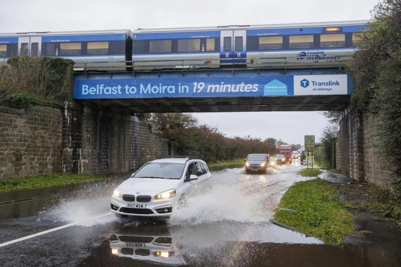 Flooding reported in Northern Ireland as Storm Ciaran approaches