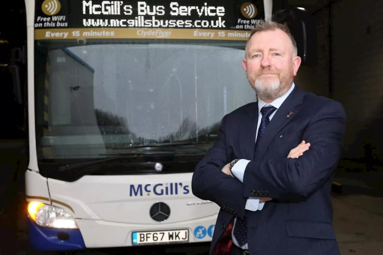 McGill's Bus boss hits out after youth terror forces service change