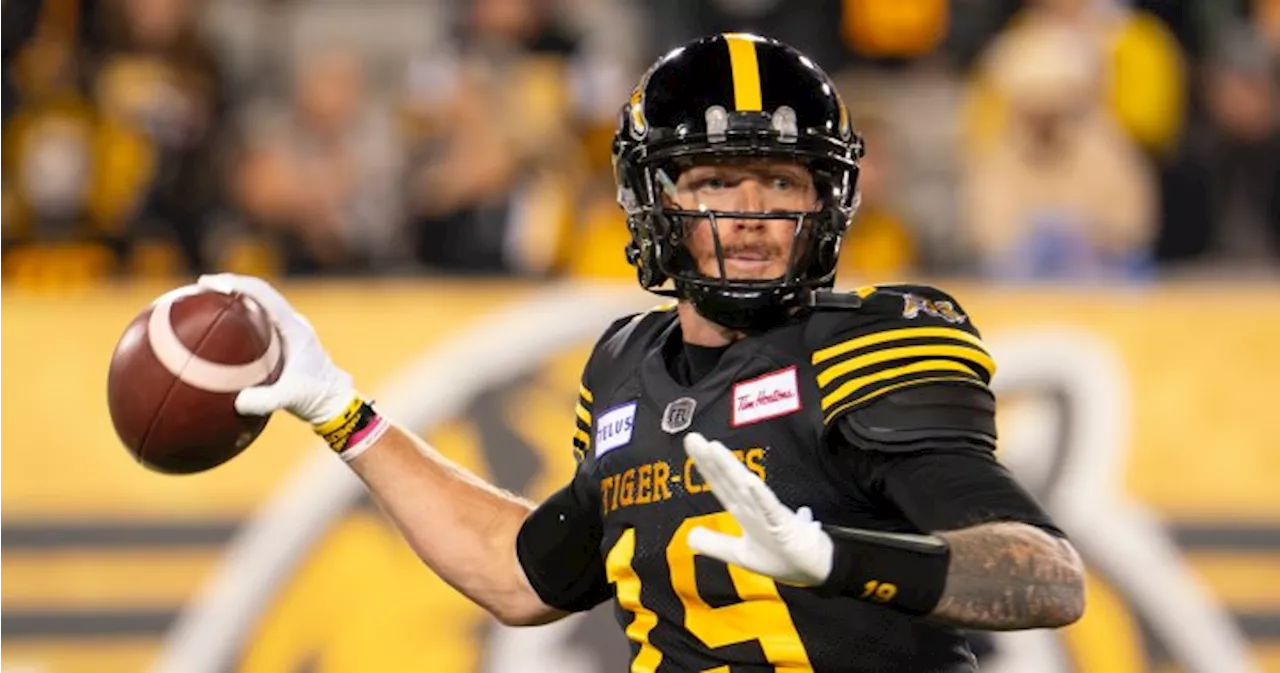 Tiger-Cats will employ two-QB system in CFL’s Eastern Semi-Final