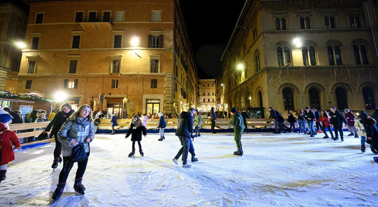 Natale, mercatini in centro a Perugia già da novembre. Mega pista di ghiaccio in piazza Italia