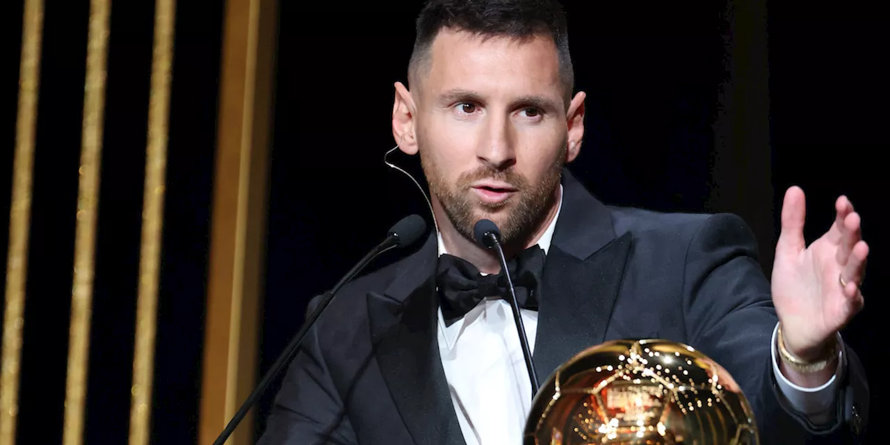 Lionel Messi ha vinto il Pallone d’Oro