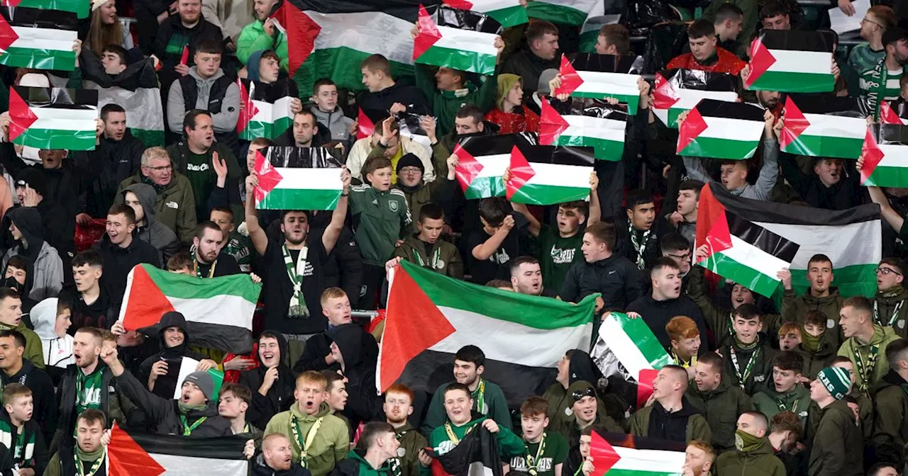 Celtic suspend Green Brigade fans amid safety concerns after Palestine flag row