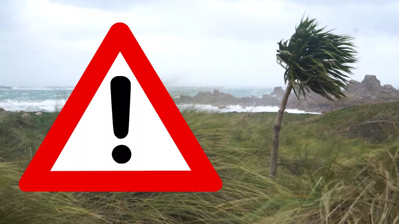 Red warnings for Storm Ciarán coastal flooding and severe winds 'very likely', say Jersey Met