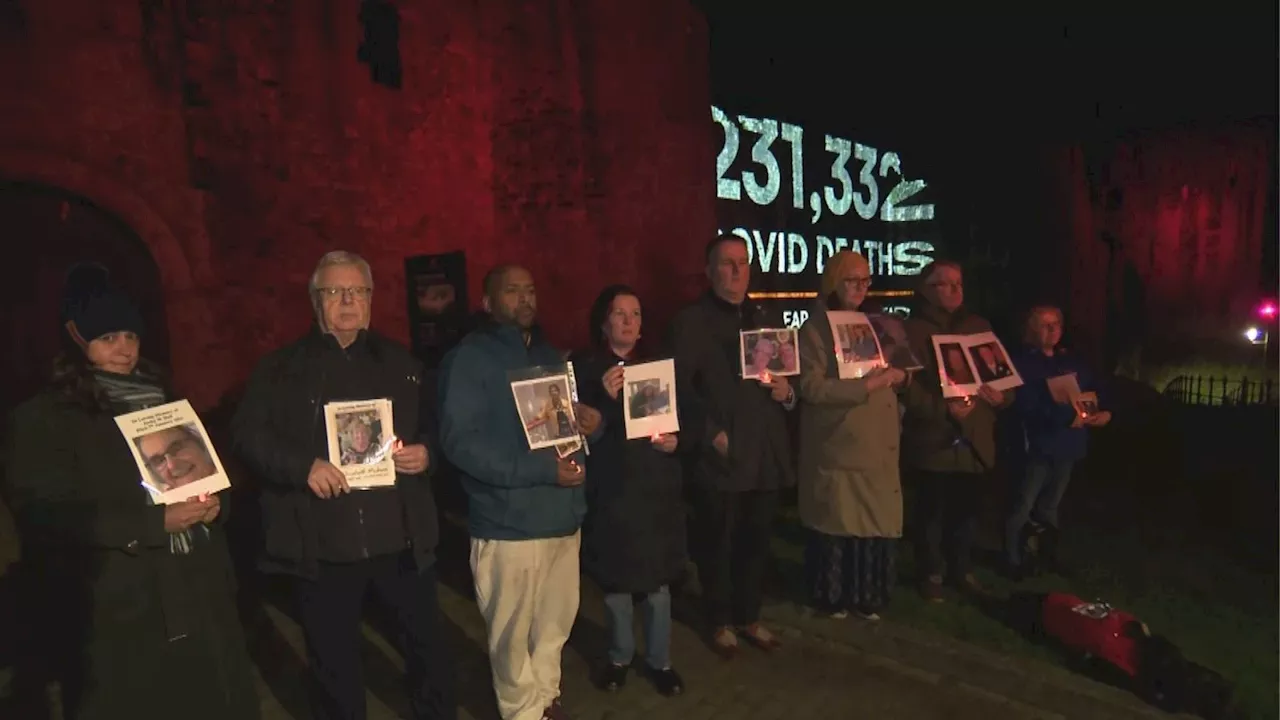 Bereaved families hold Barnard Castle vigil ahead of Dominic Cummings Covid inquiry appearance