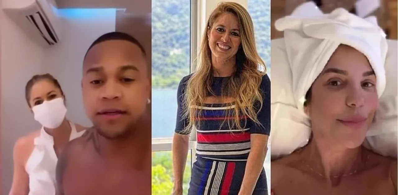 Musa do 'BBB 1' e ex de Bambam, Xaiane é massoterapeuta, atende famosos e brinca sobre reality: 'Inaugurei o edredom'