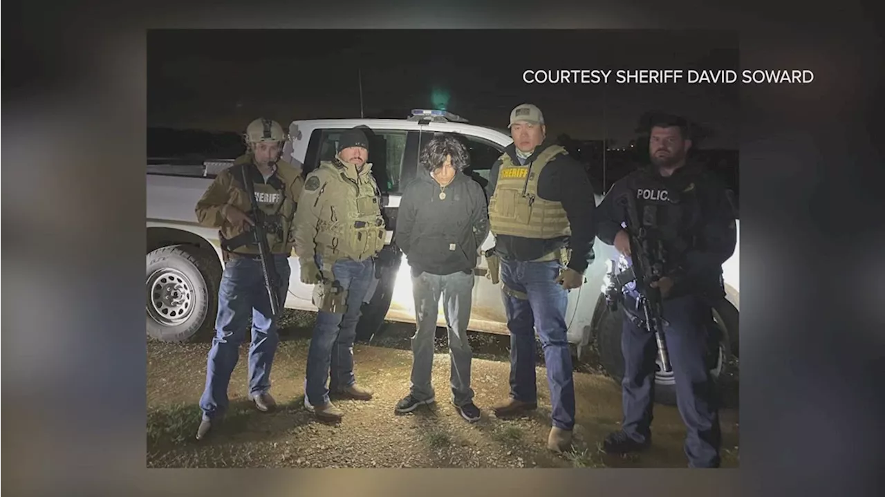 $100K bond for suspect arrested after Atascosa County manhunt