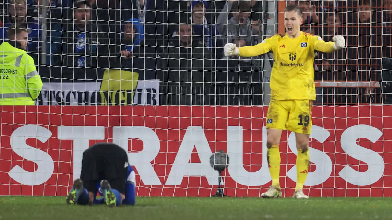 Joker Jatta und Keeper Raab retten HSV: Arminia im Elfmeterschießen geschlagen